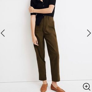 Made well Camp Pants, Kale, size small, NWT